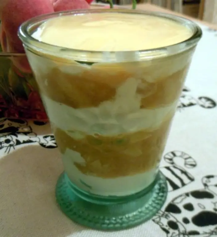 Peach Dream с виноградными персиками и коричневым сахаром