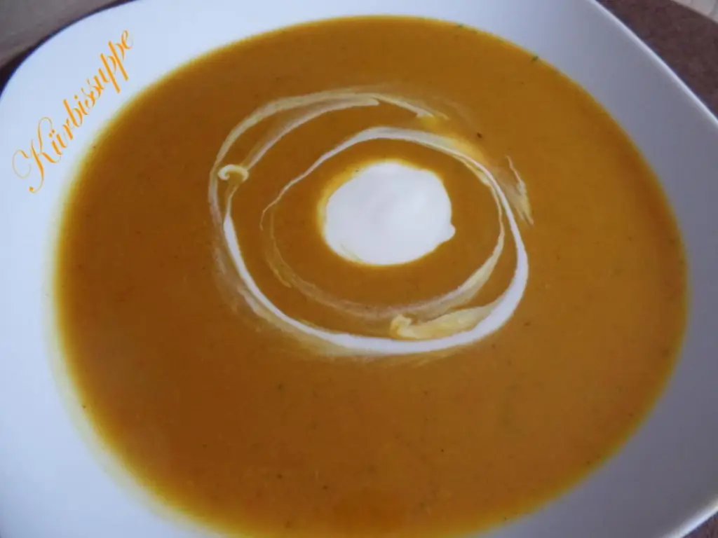 Тыквенный суп с хреном