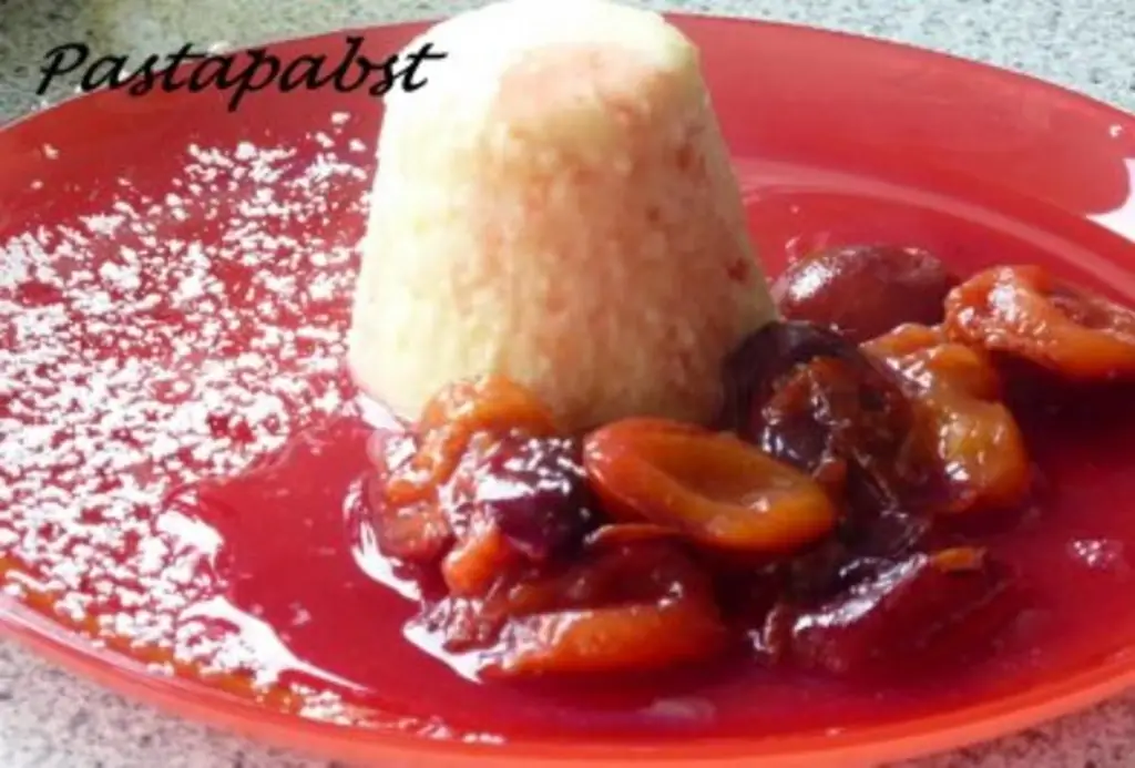 Апельсиновое пламя со сливами из портвейна