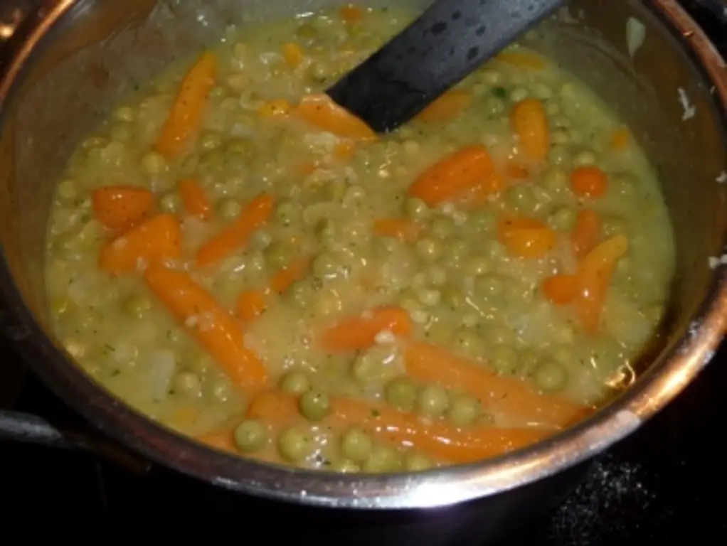 Овощная смесь с чесноком