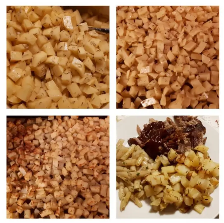 Жареный картофель из жестянки Жареный картофель из жестянки