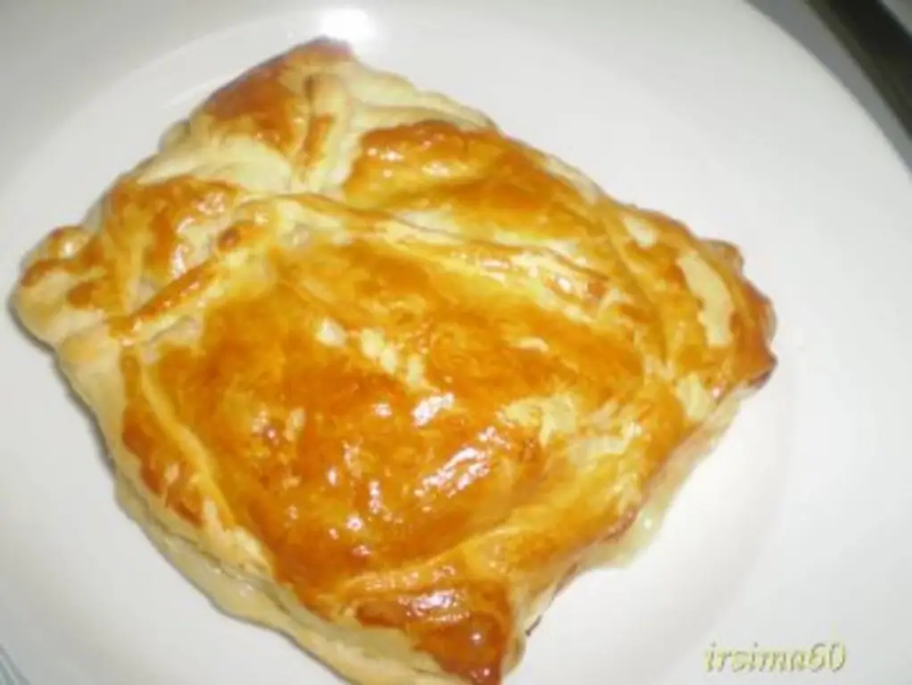 Пакеты из слоеного теста