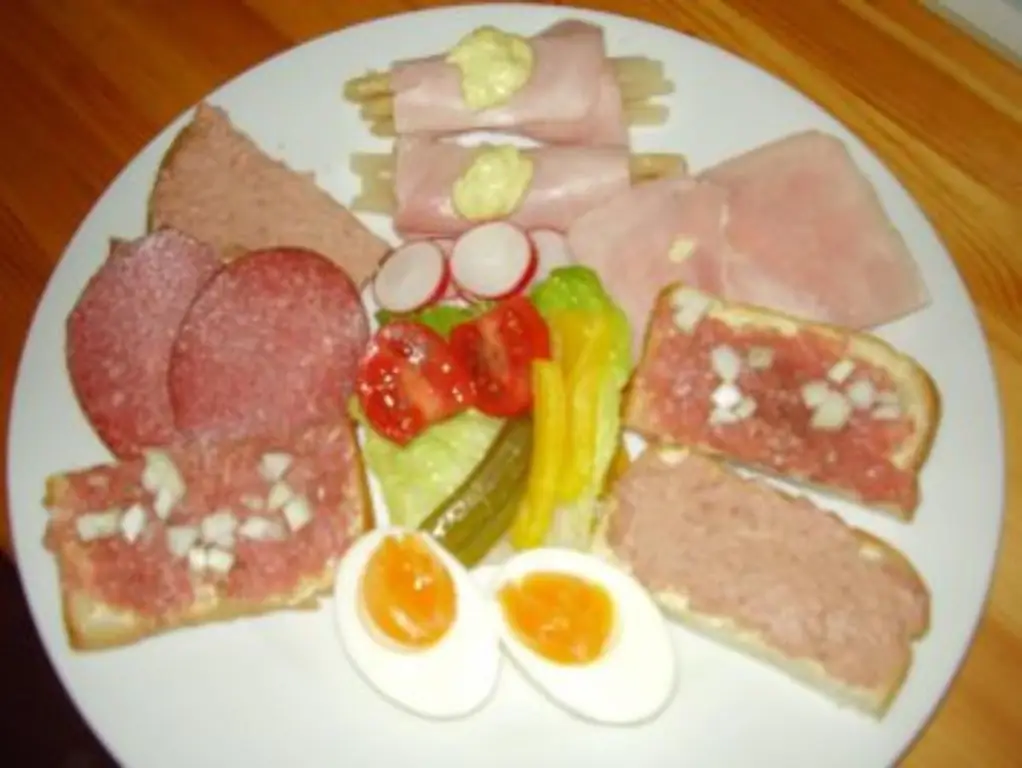 Маленькая "красочная" тарелка! Моя закуска к футболу