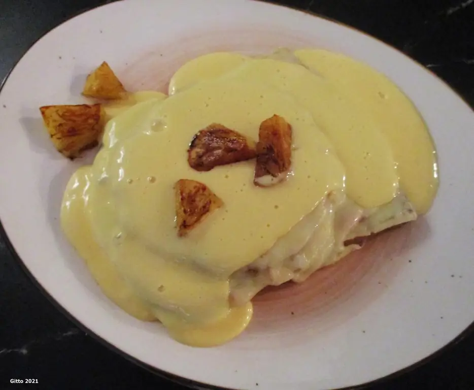 Тост Гавайи с разницей