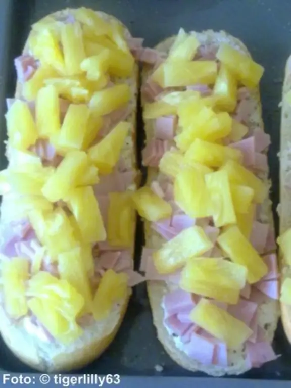 Багет а-ля Бистро 'Гавайи