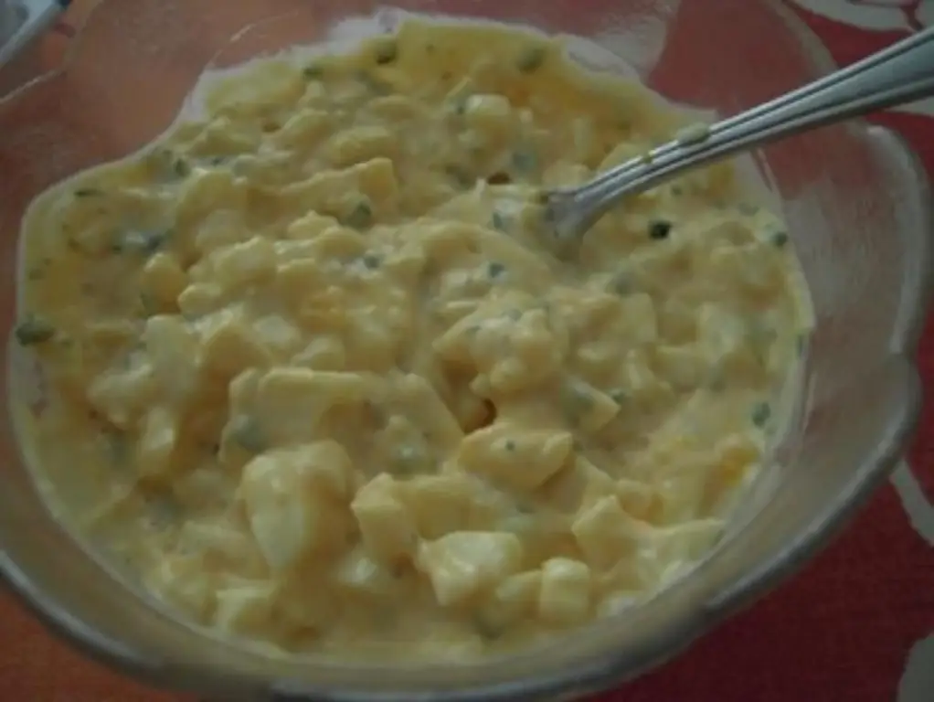 Спред с яичным салатом