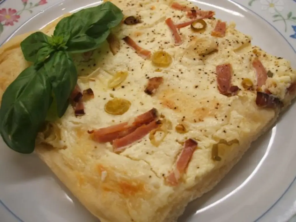 Острая выпечка: Flammkuchen от тети Хеллы