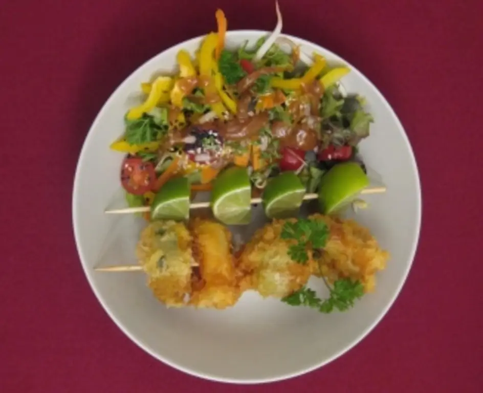 Темпура с маслом и per tempura