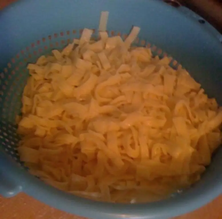 Суп с домашней лапшой