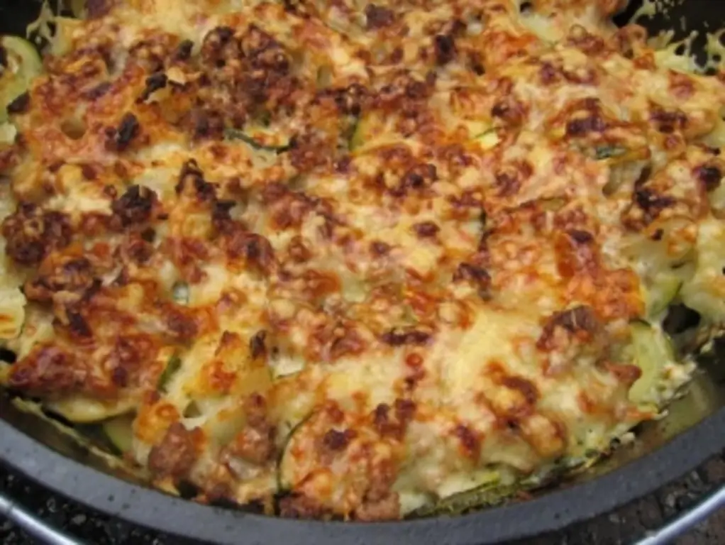 Греческая запеканка из цветной капусты