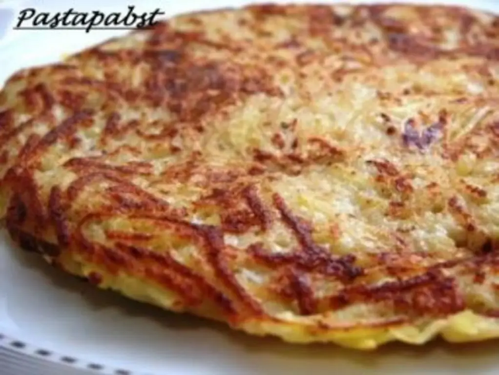 Roesti из сырого картофеля