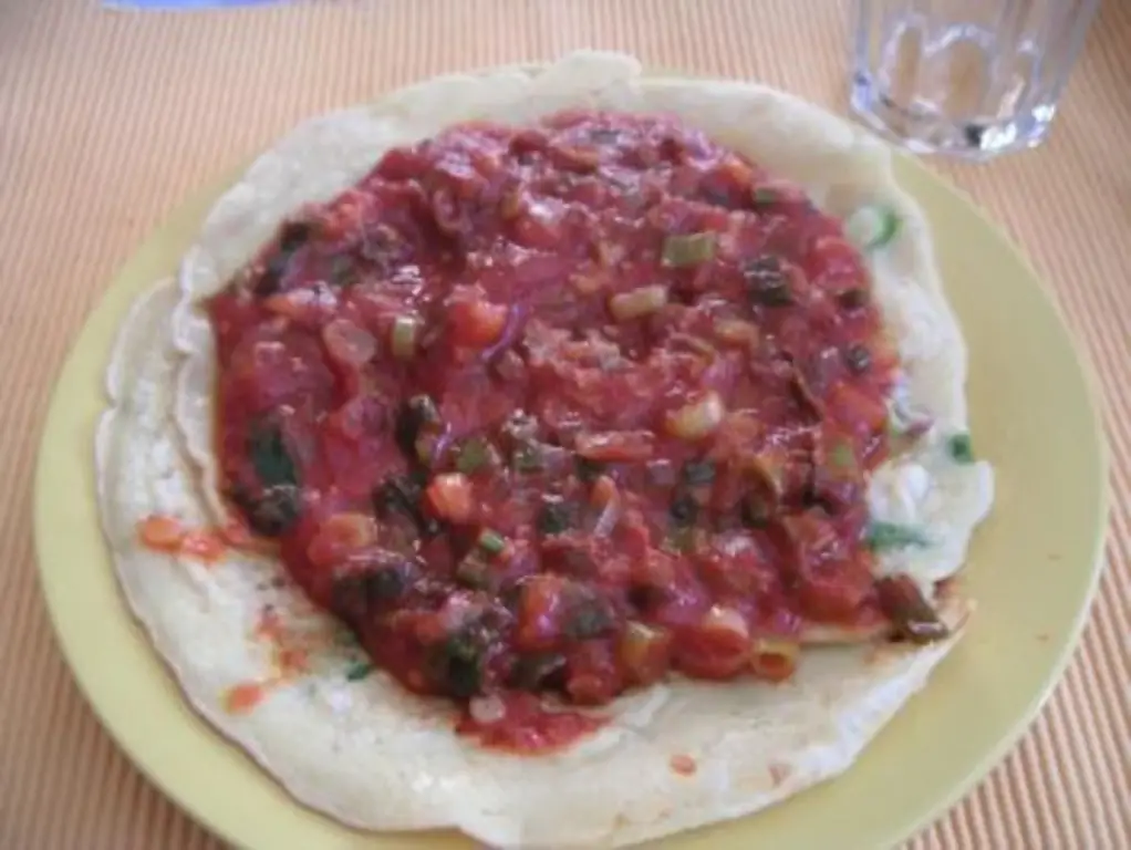 Острые сытные блины