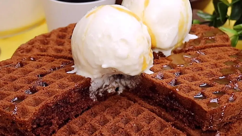 Два вида вафель