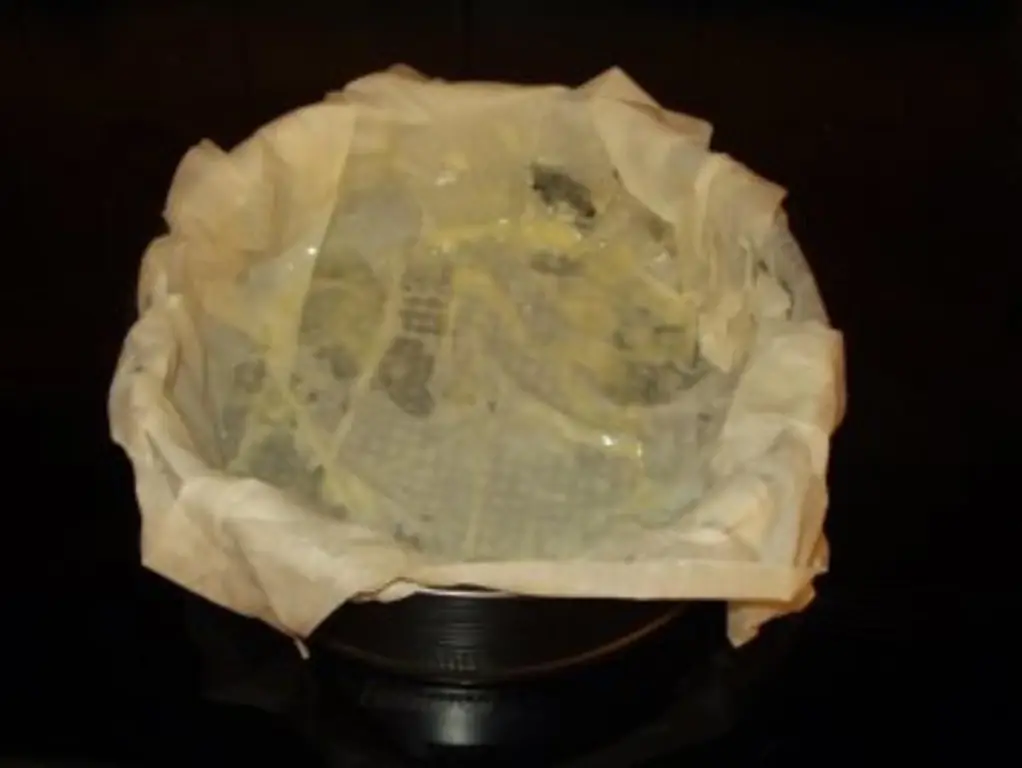 Вишневый творожный торт с листами штруделя и творогом