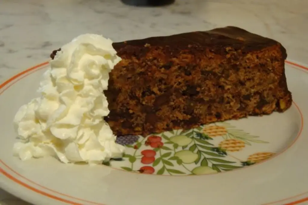 Тирольский ореховый торт с шоколадным ганашем