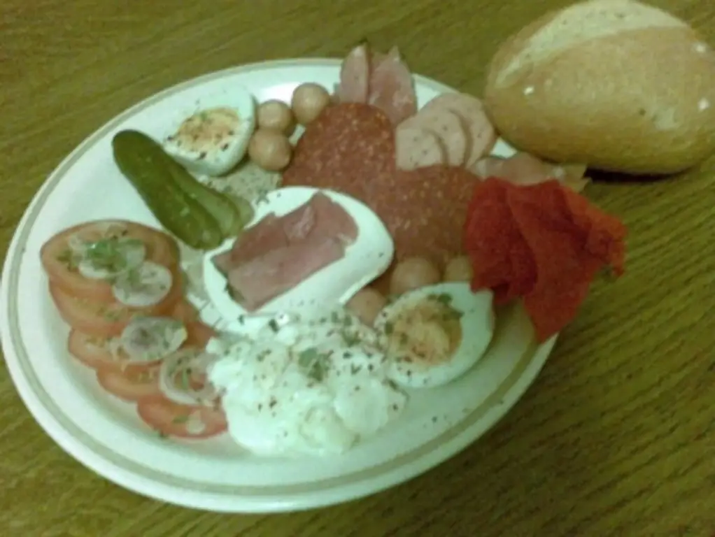 Импровизированный ужин "спасибо"