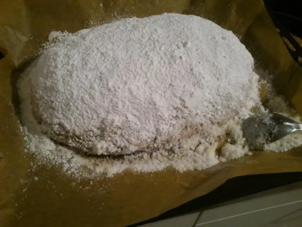 Рождественский миндальный столлен