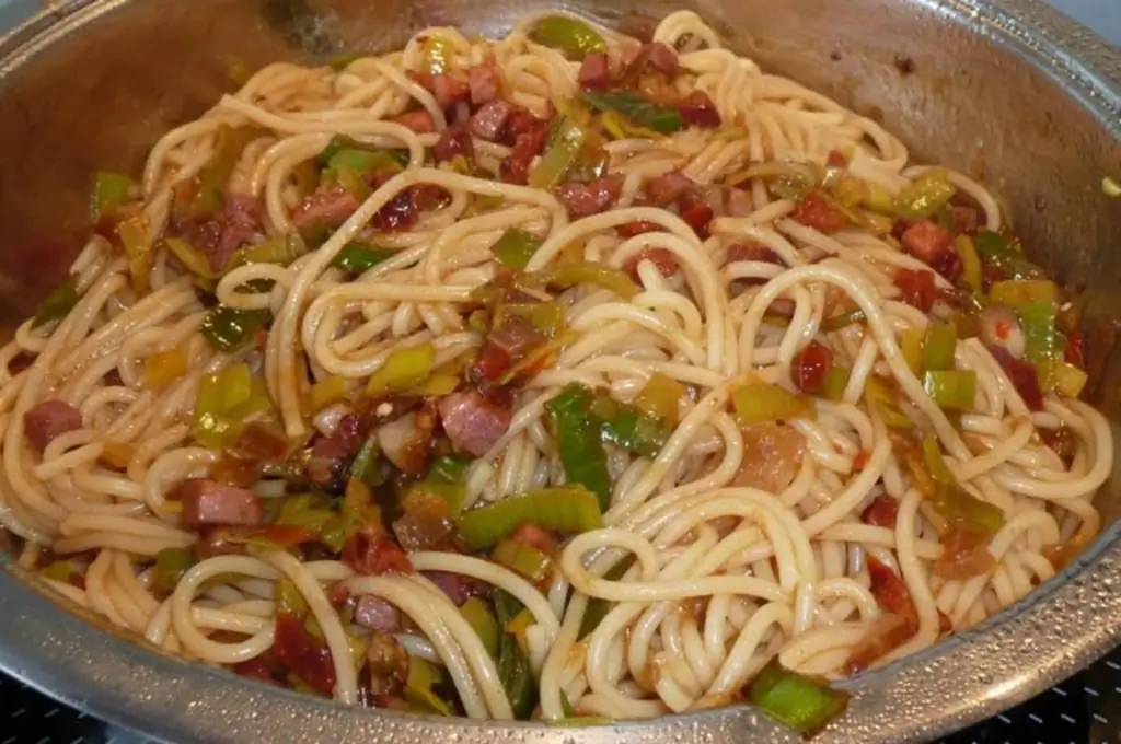 Паста: сковорода для спагетти