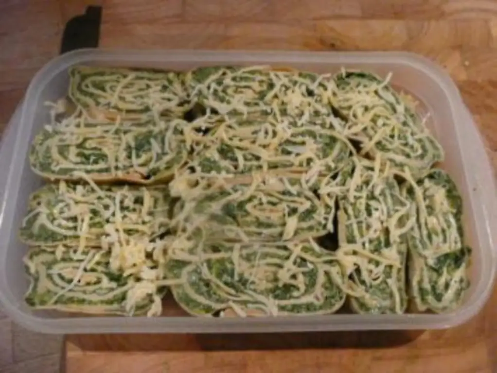 ЛАПША /паста рулет шпинат рикотта