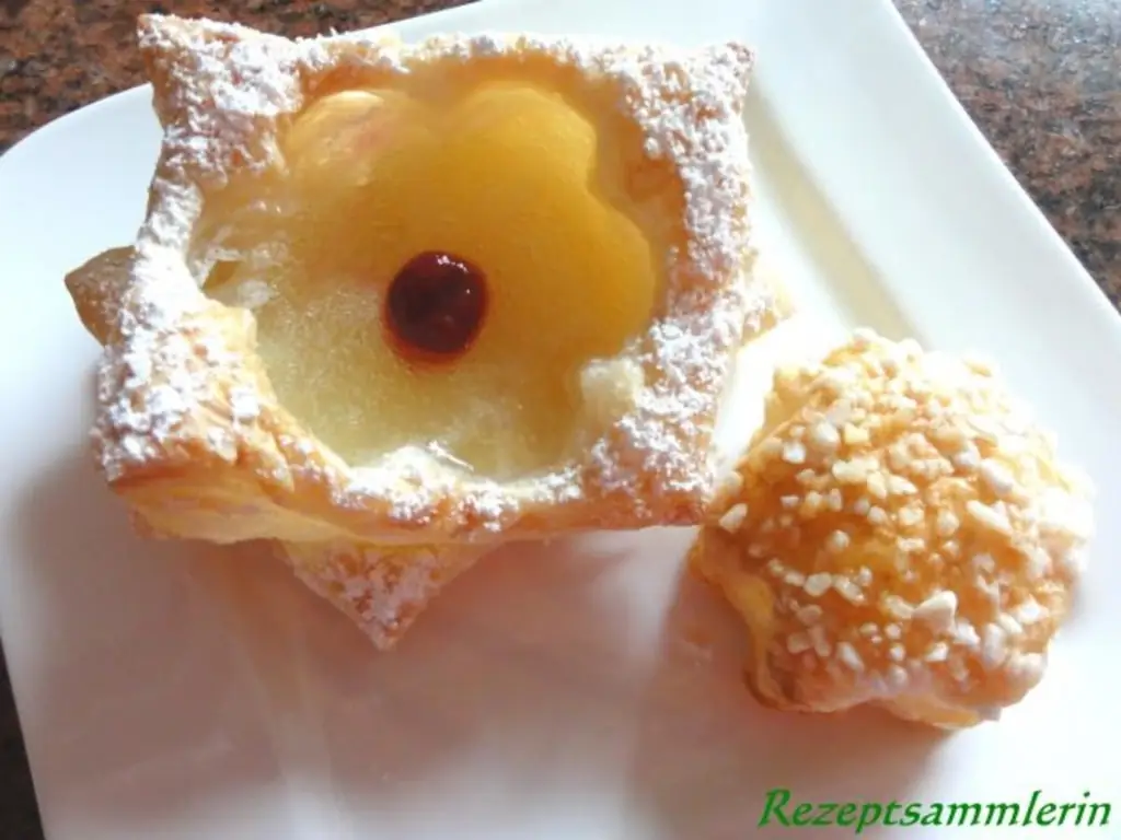 Слоеное тесто: АНАНАС