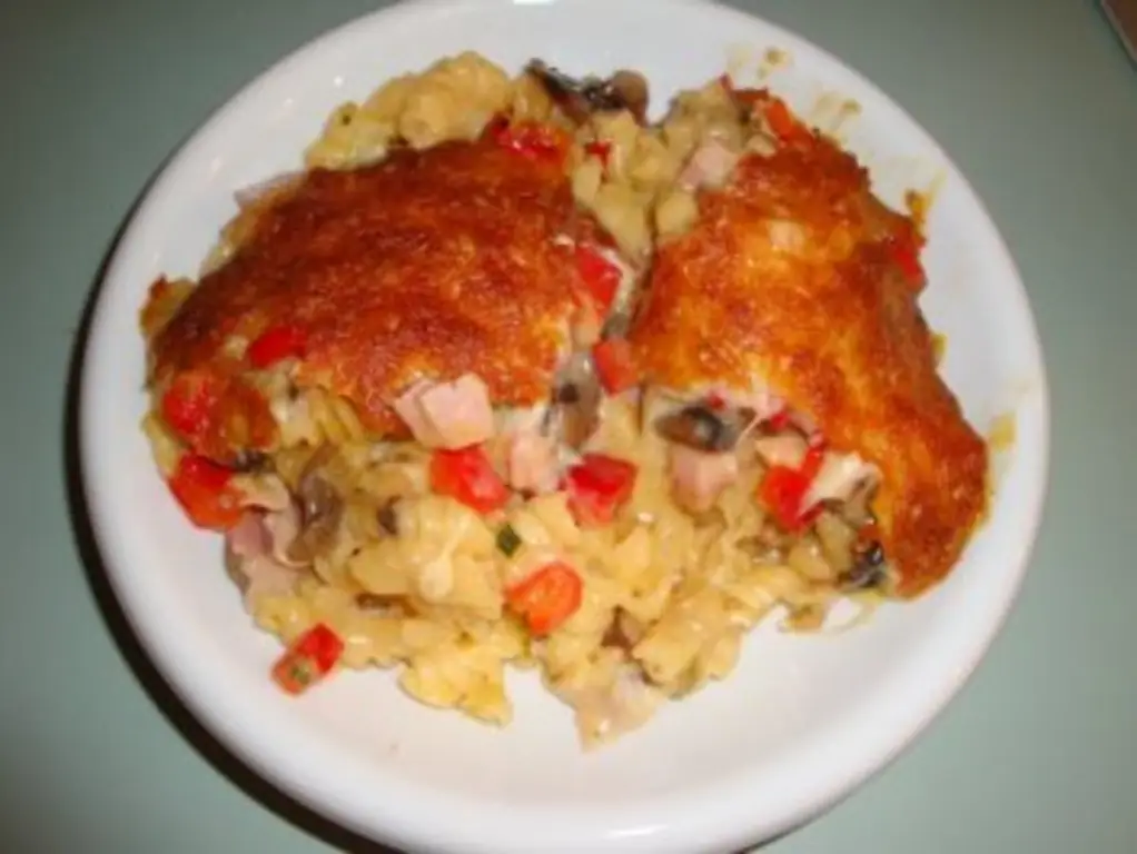 Запеканка из макарон просто, быстро & вкусно