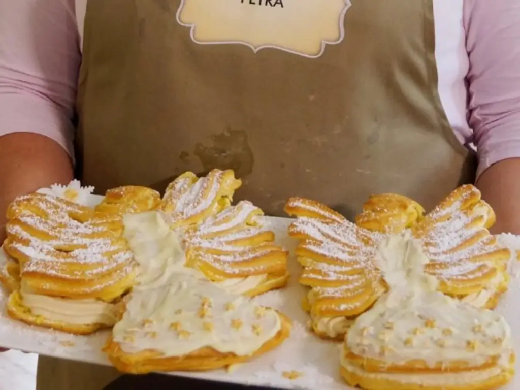 "Хрустящий ангел с наконечниками"