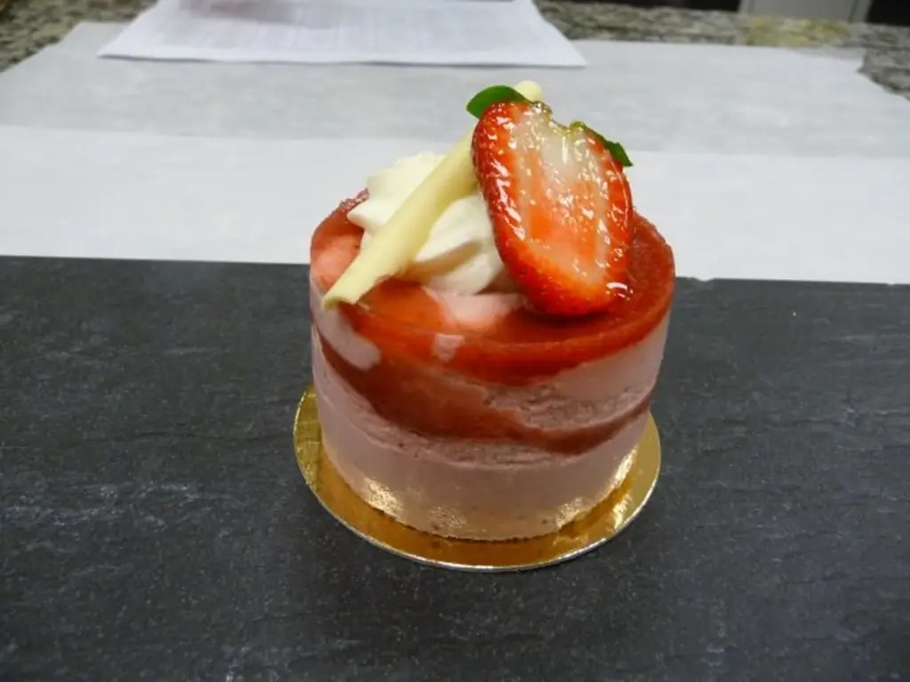 Американский чизкейк с клубникой