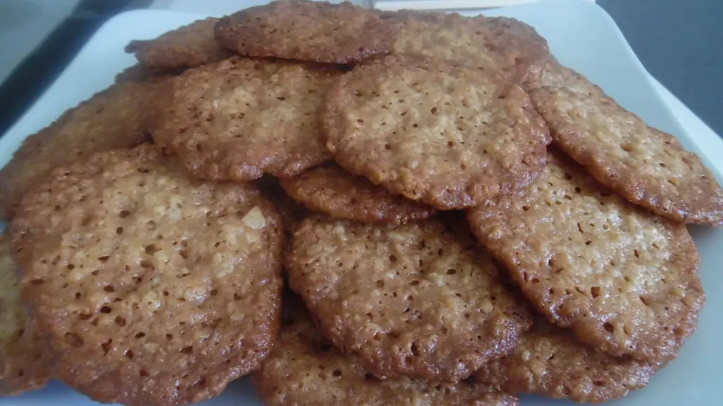 Шведское овсяное печенье