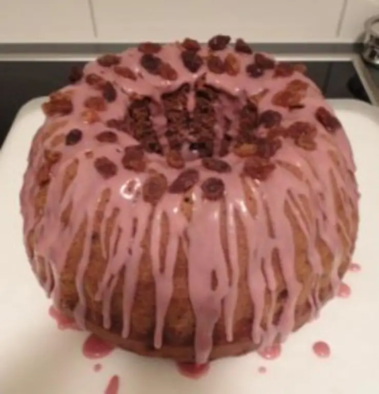 Торт с красным вином Предвкушение рождественского сезона