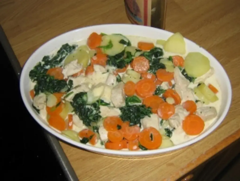 Запеканка с разницей