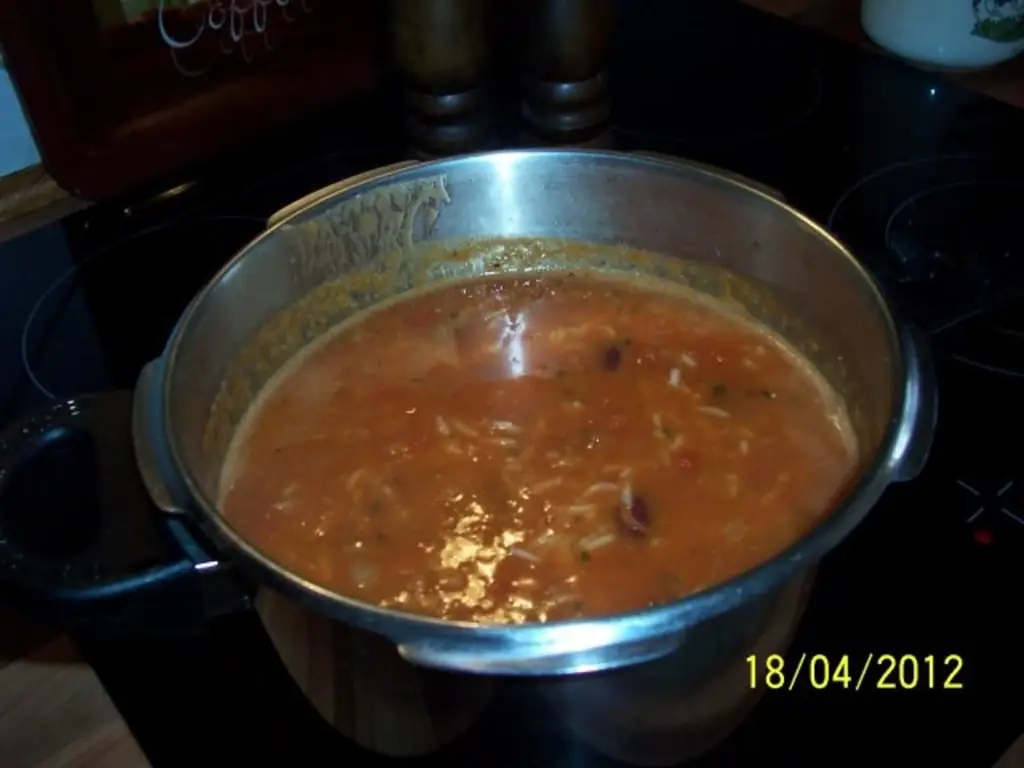 Жаркое рагу из фасоли