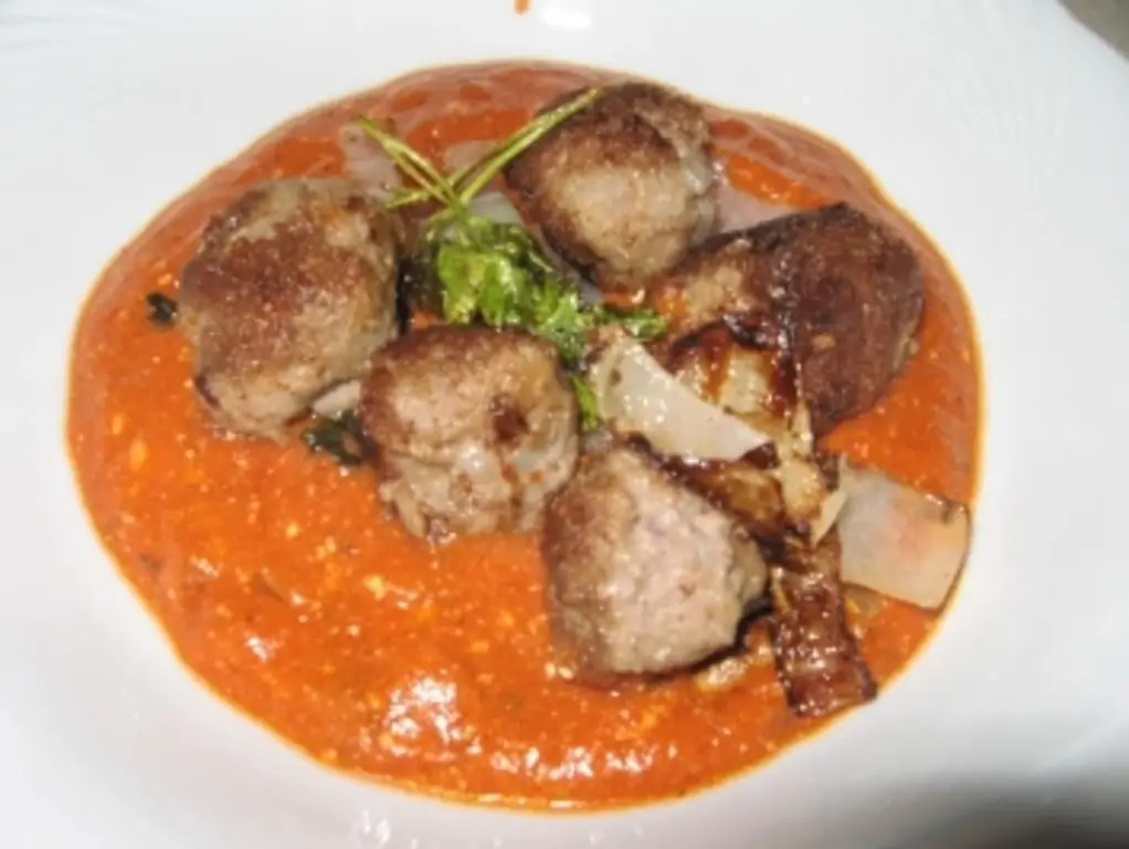 Тефтельки из телятины в томатном соусе