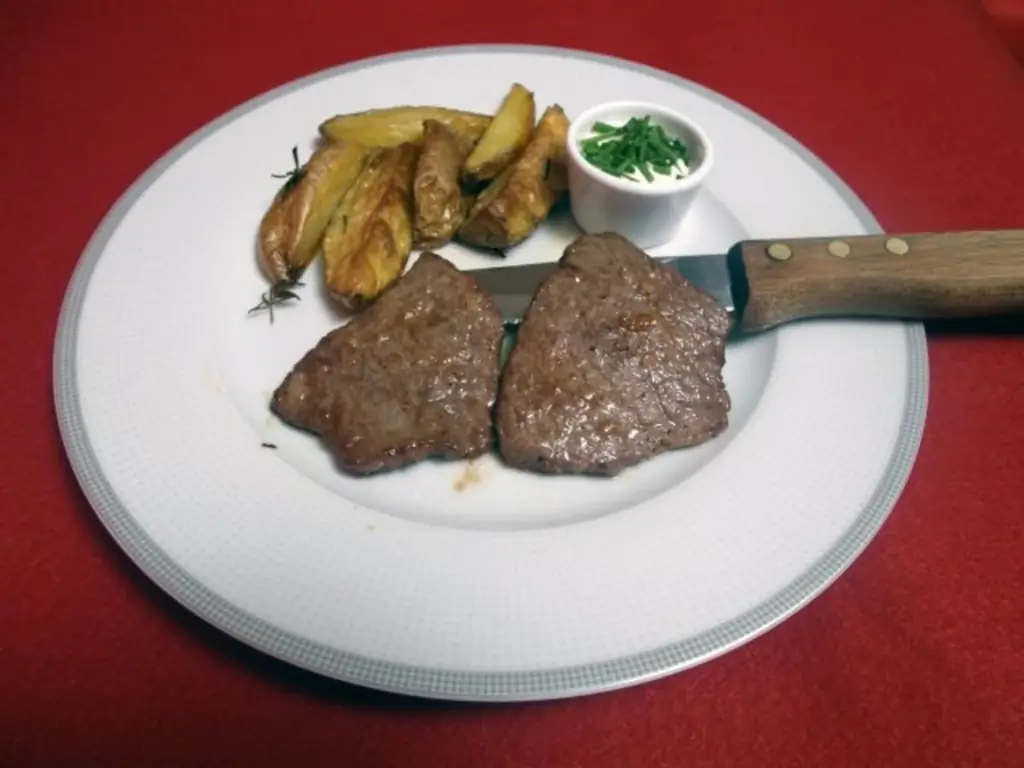 Отходы быков от тирольского альпийского скота