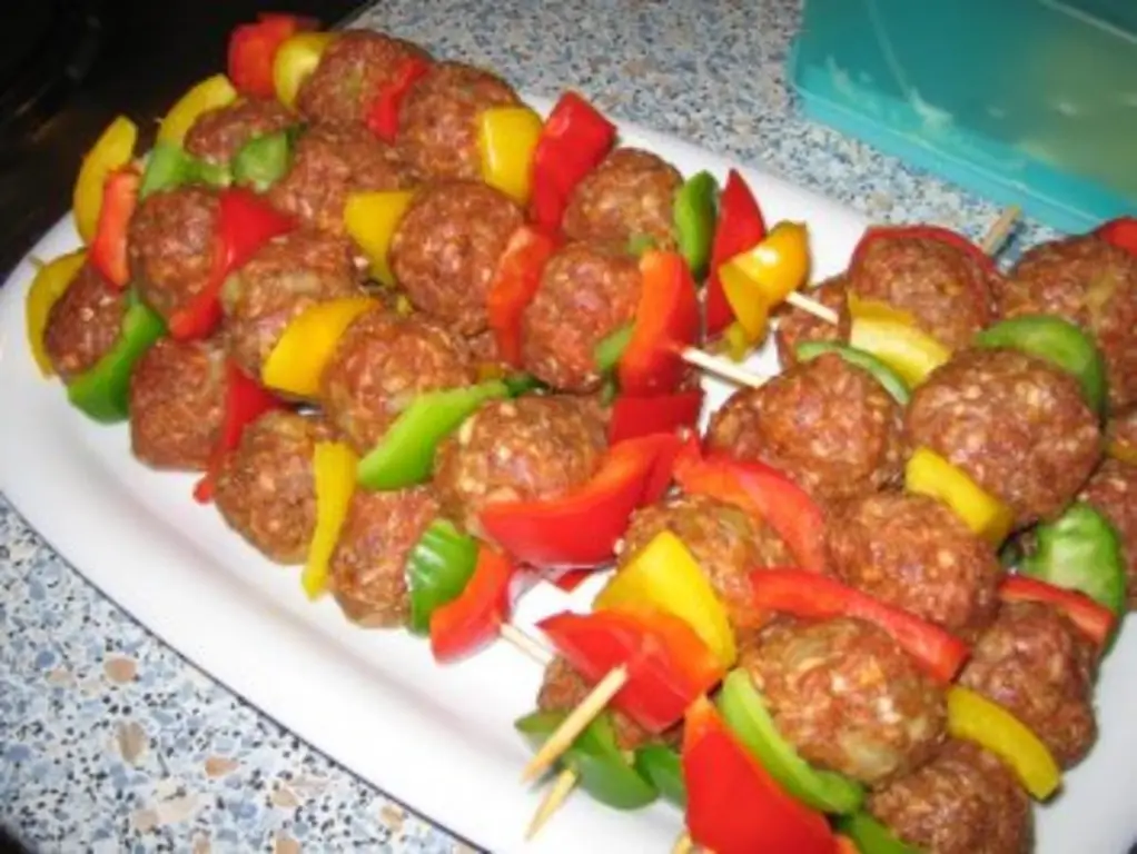 Шашлык из фарша