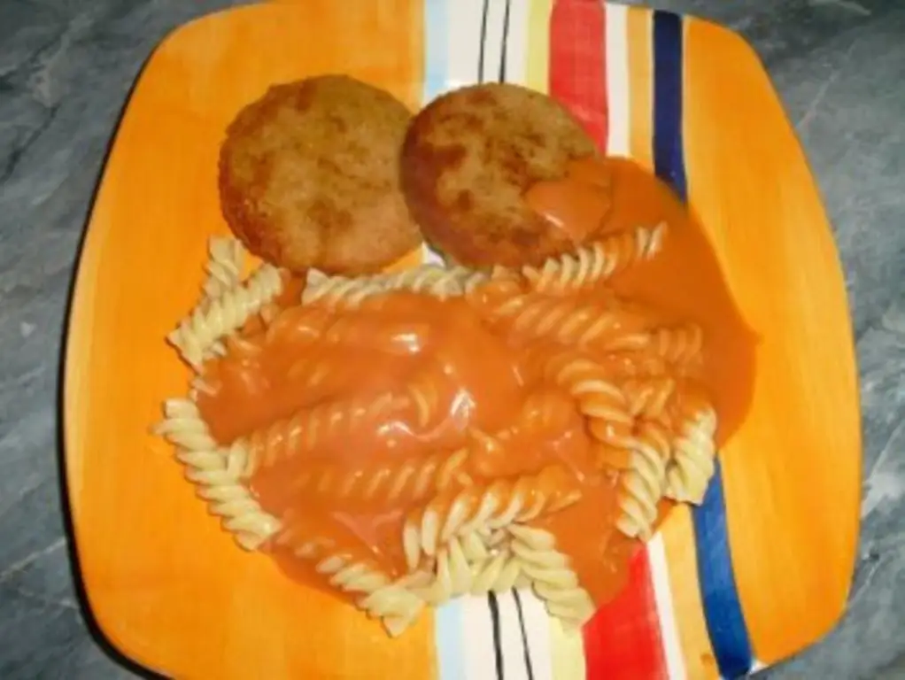 Егершницель с помидорами