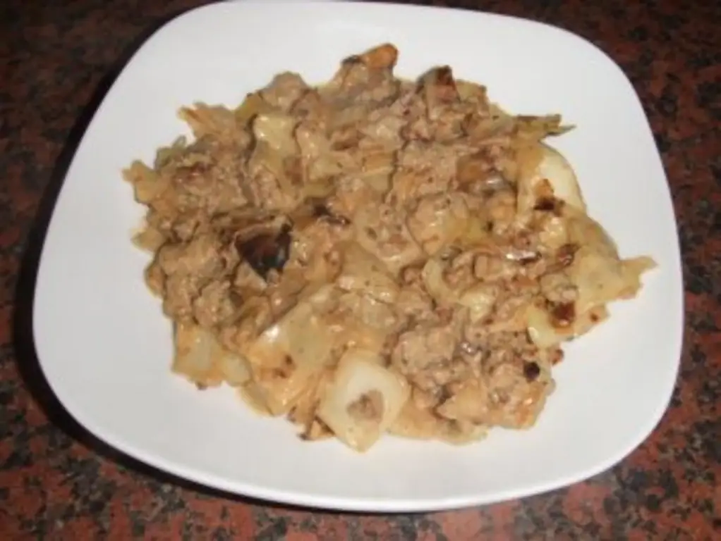 Сливочная слоеная капуста