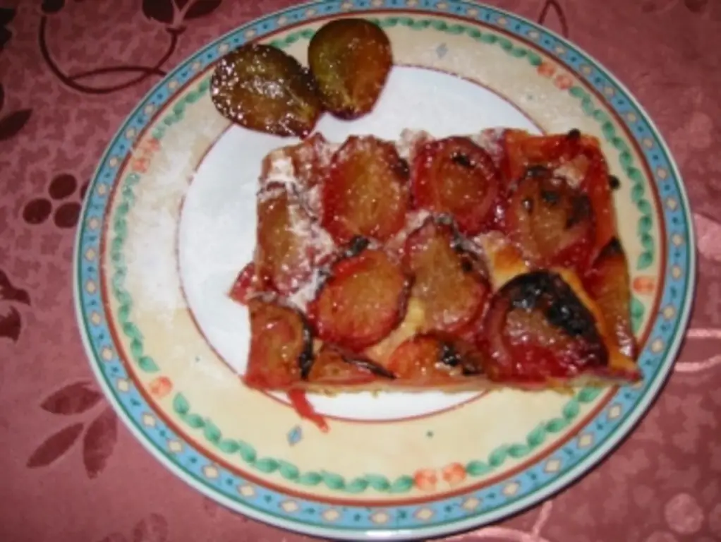 Сливовый торт с пинком