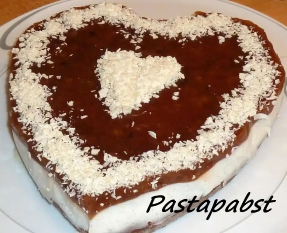 Сливовый творожный торт