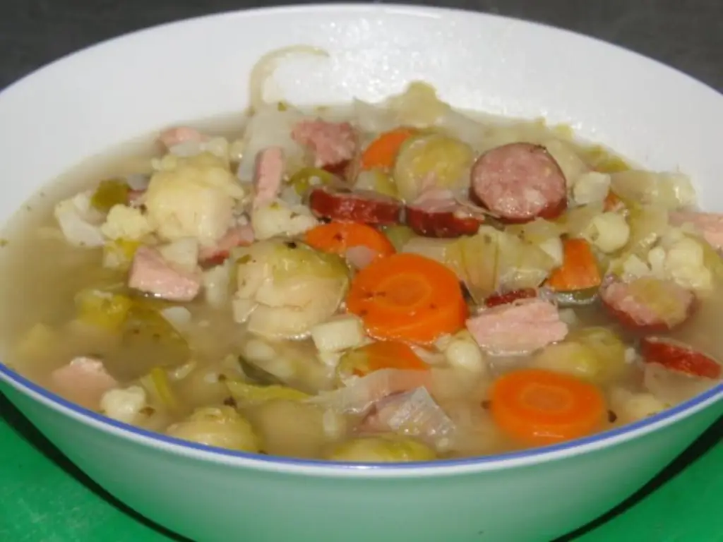 Овощной суп для холодных дней