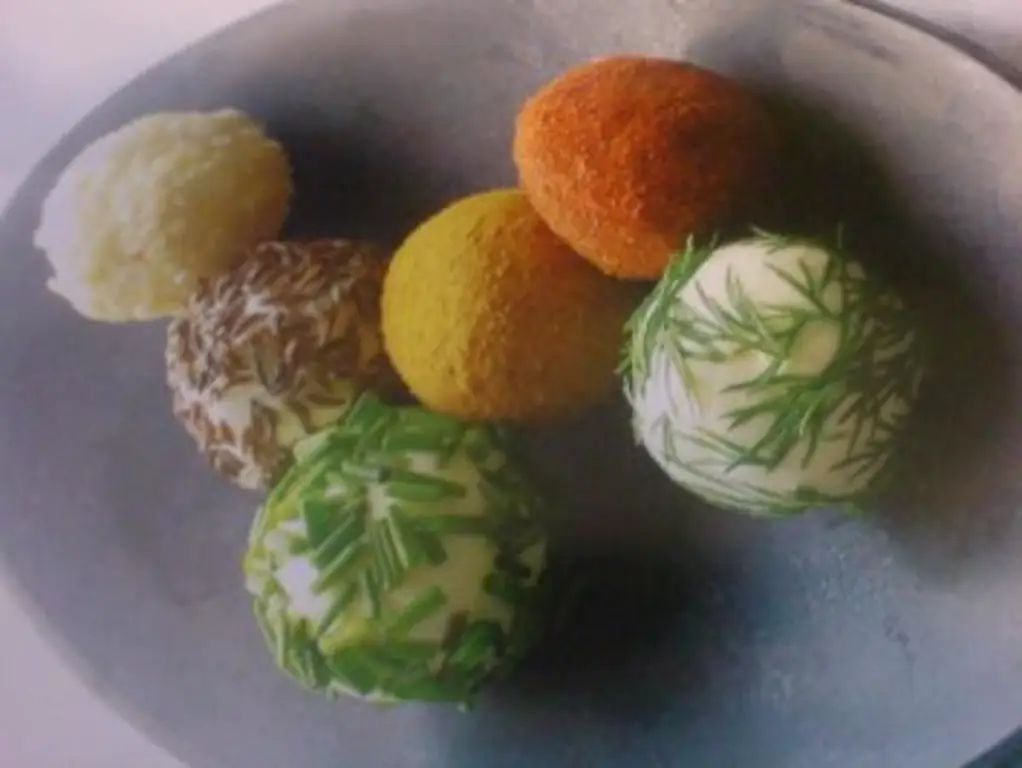 Острые сырные шарики