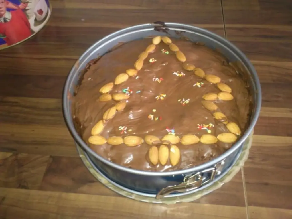 Быстрый рождественский торт