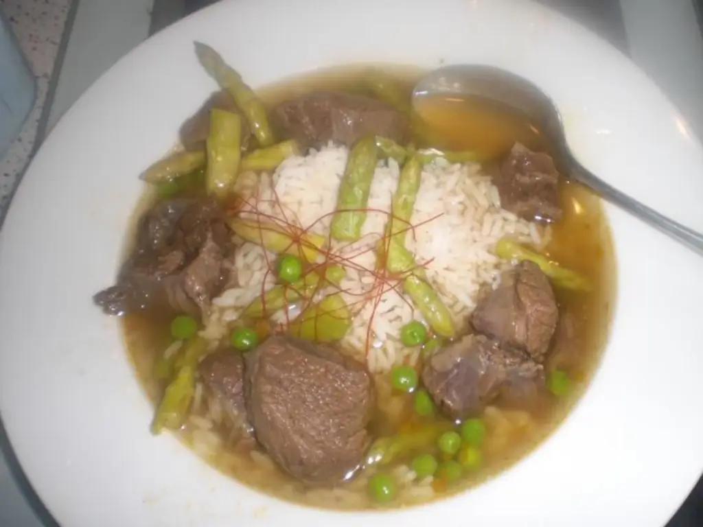 Омлет с говядиной