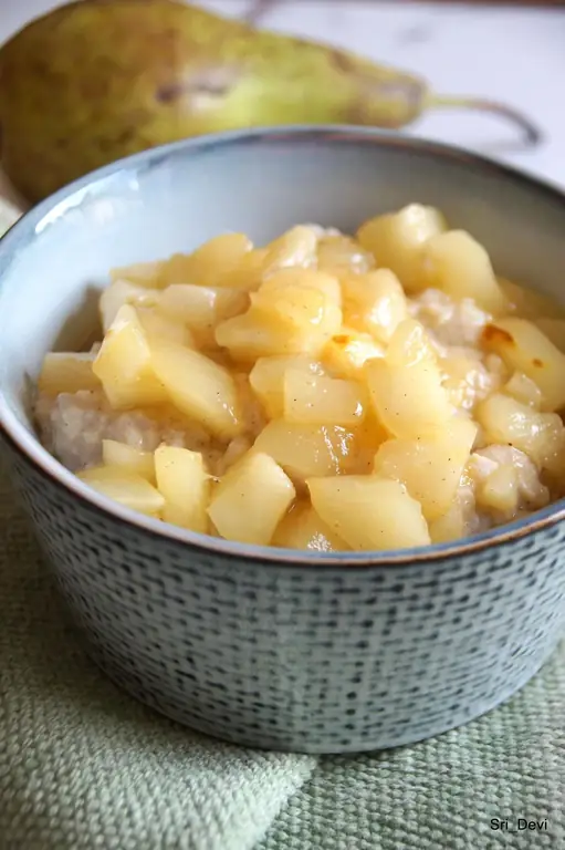 Завтрак: Сливочное просо