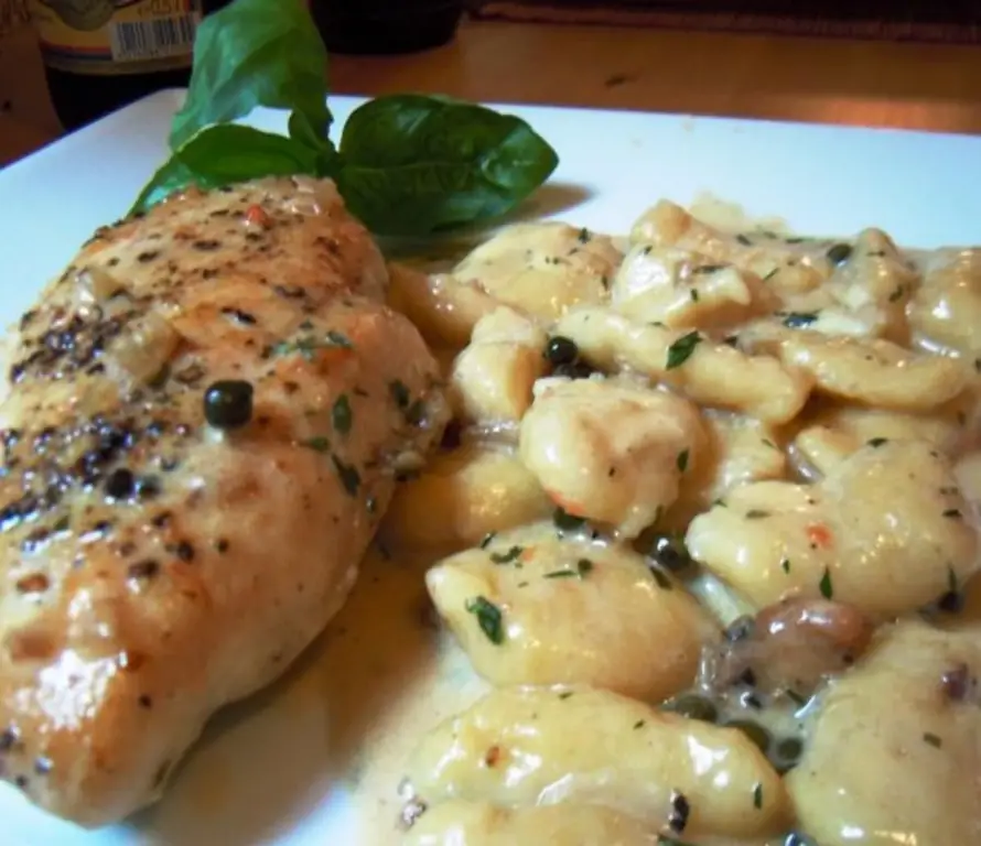 Куриная грудка в виски