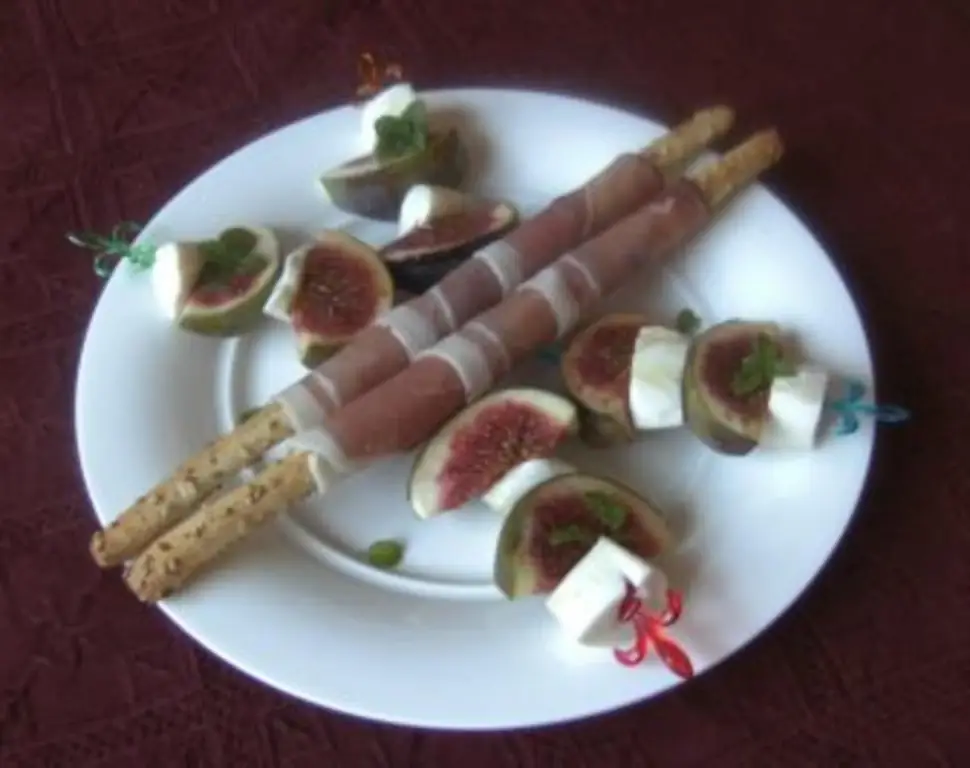 Fingerfood 8: Инжир с моцареллой