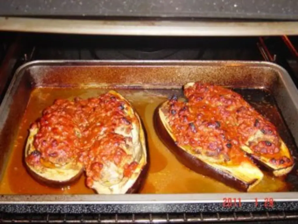 Фаршированные баклажаны Sergio a la Sergio