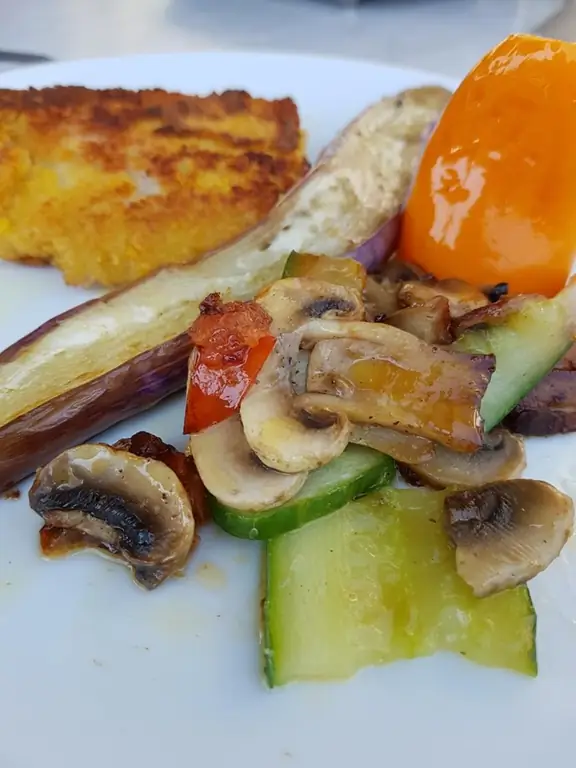 Баклажаны по-японски с грибами