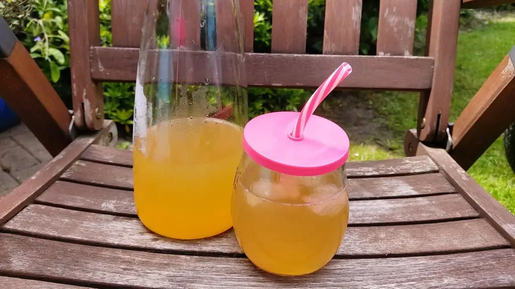 Персиковый холодный чай