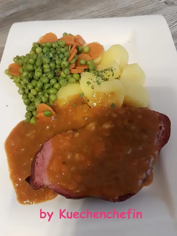 Juicy Kassler в жаровне