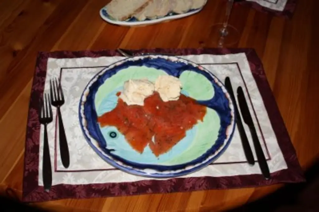 Маринованный дикий лосось с медом